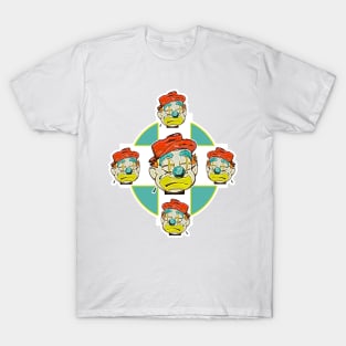 Crying clown circus T-Shirt